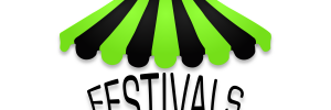 Logo for the podcast "Festivals 101"